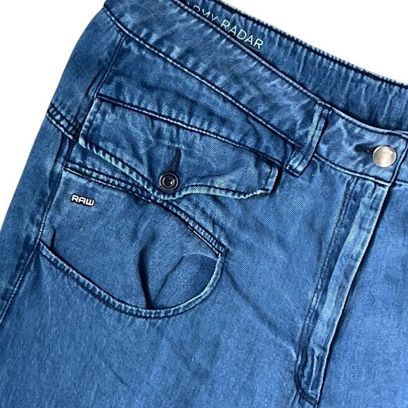 G-Star Army Radar Loose Tapered jeans Size 30 High Rise Denim Cargo Joggers - Picture 4 of 8